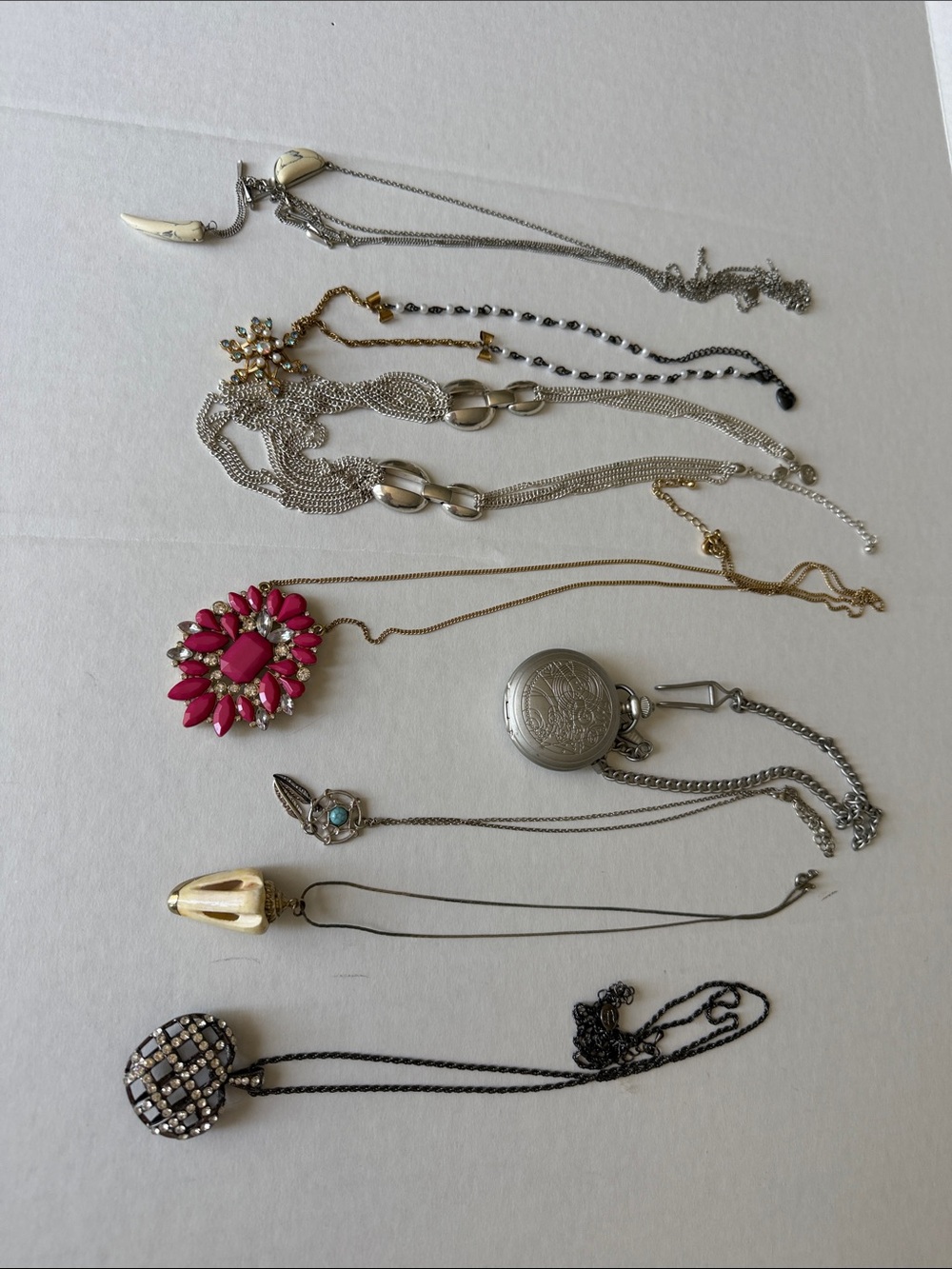 Jewelry mix, a Betsy Johnson, Liz Claiborne, cookie lee, some un named,